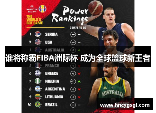 谁将称霸FIBA洲际杯 成为全球篮球新王者
